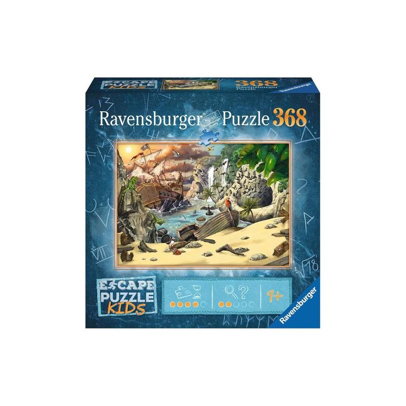 Puzzle Aventuras de pirata - 368 piezas