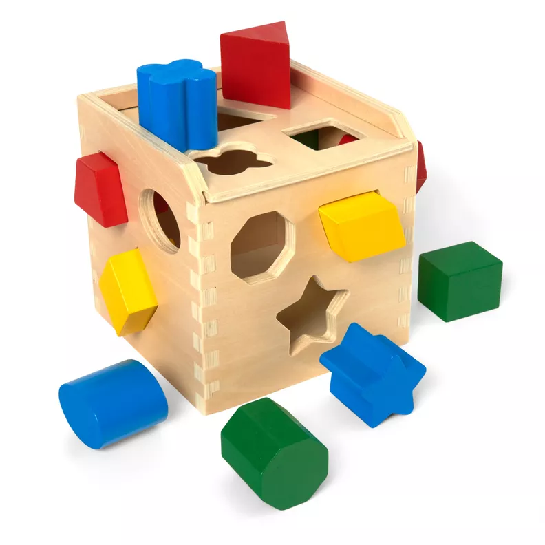 Cubo de encaje - figuras y colores-1