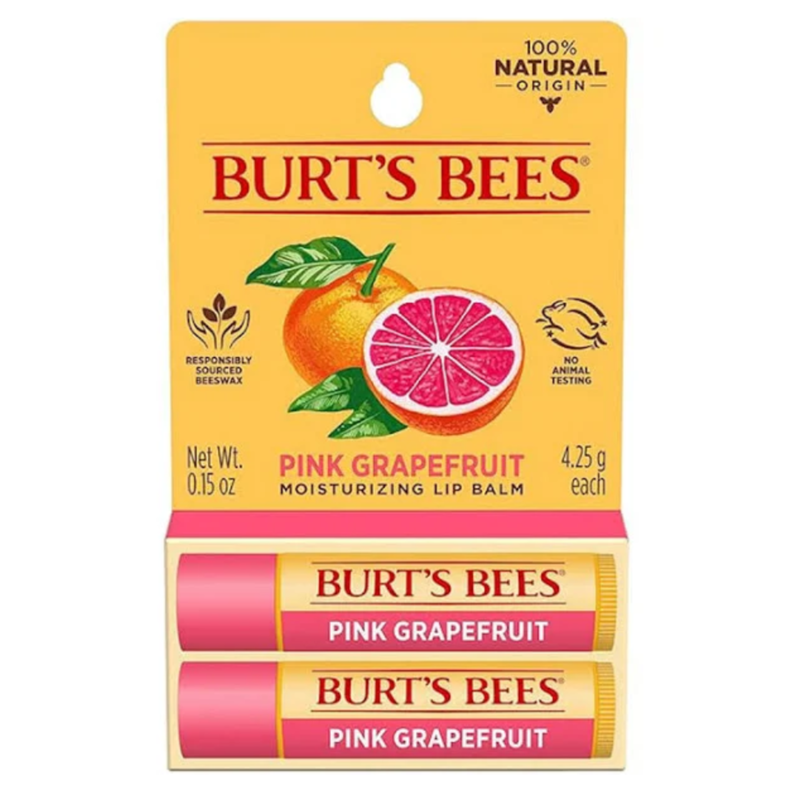 Bálsamo Labial Rosado X2 Burts Bees-0