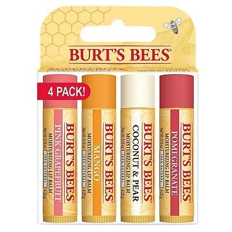 Bálsamo Labial Superfruta 4 Unidades Burt's Bees-1