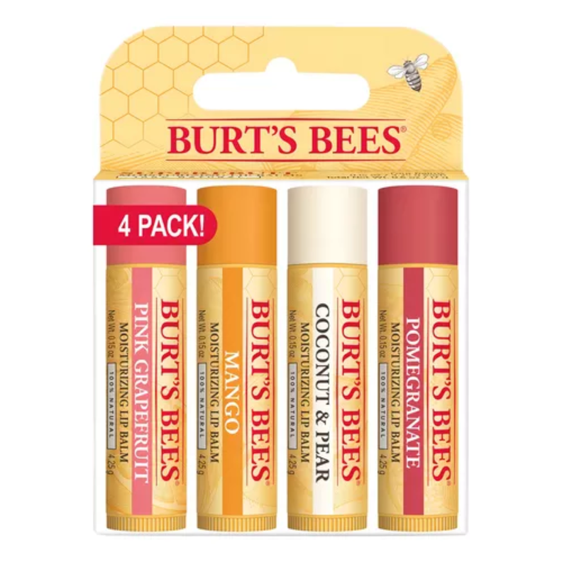 Pack X3 Bálsamo Labial Superfruta 4 Unidades Burt's Bees-0