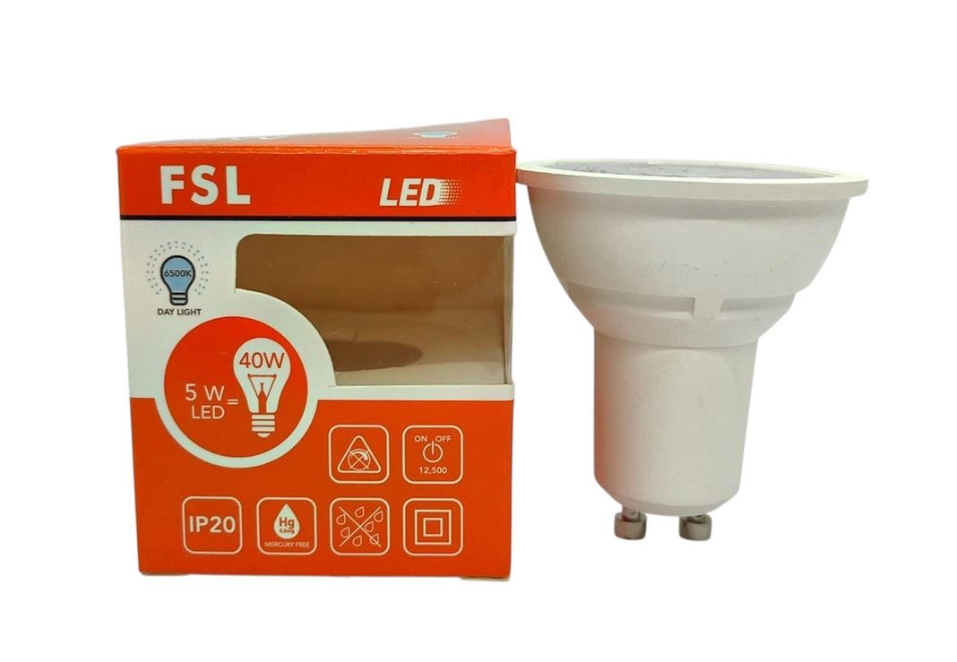 AMPOLLETA LED GU10 5W LUZ FRIA FSL-0