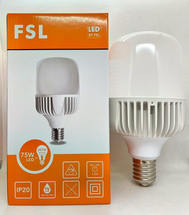 AMPOLLETA LED ALTA POTENCIA 75W 6500K FSL -0