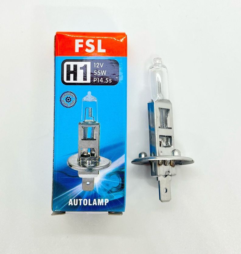 AMPOLLETA H1 HALOGENO PARA AUTO FSL X2 UNIDADES-1