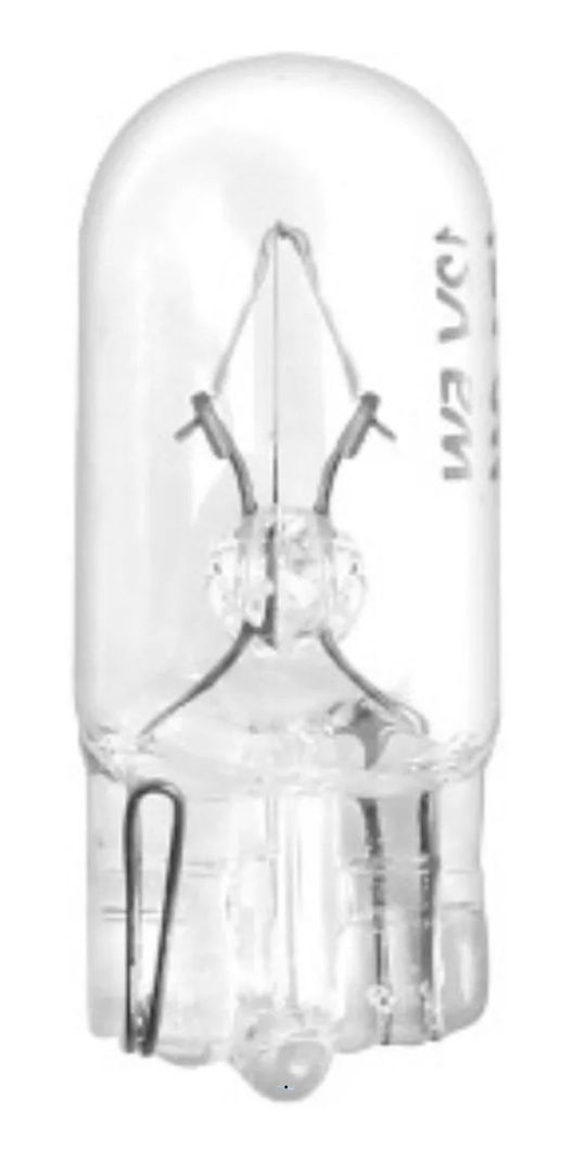 AMPOLLETA PARA AUTO TIPO COLA DE PESCADO T10 12V 3W FSL X 10 UNIDADES-0