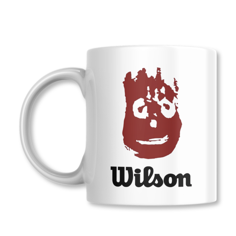 Taza Wilson Pelicula El Naufrago Tazon 325ml Blanco