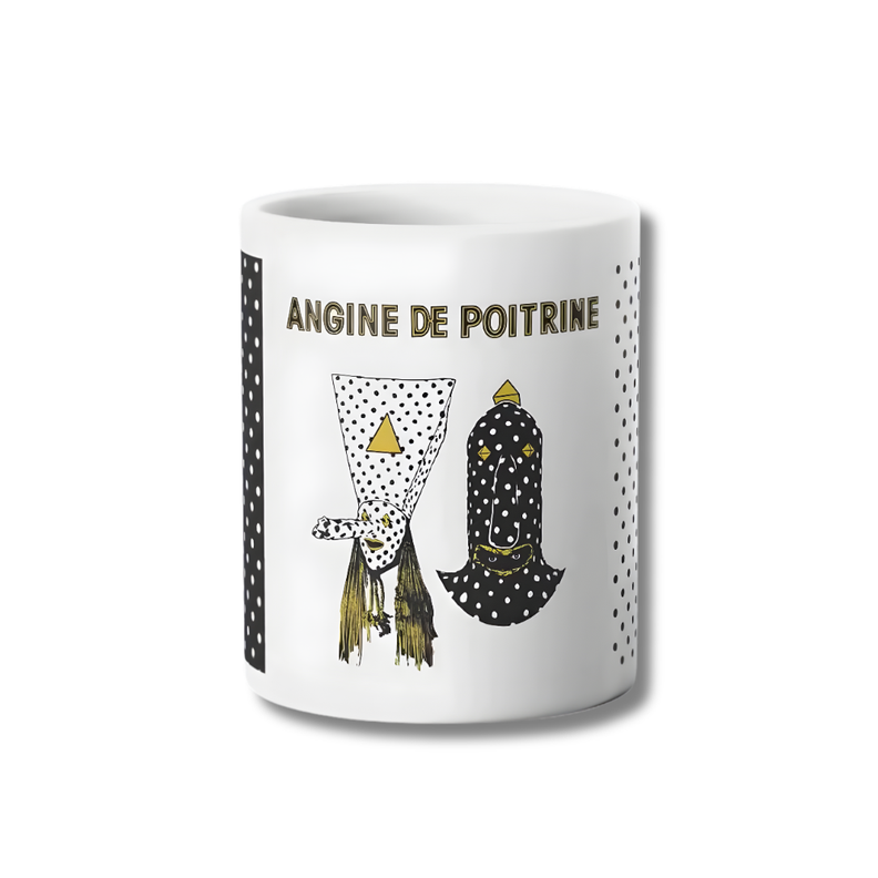 Taza Angine De Poitrine Tazon 325ml Blanco