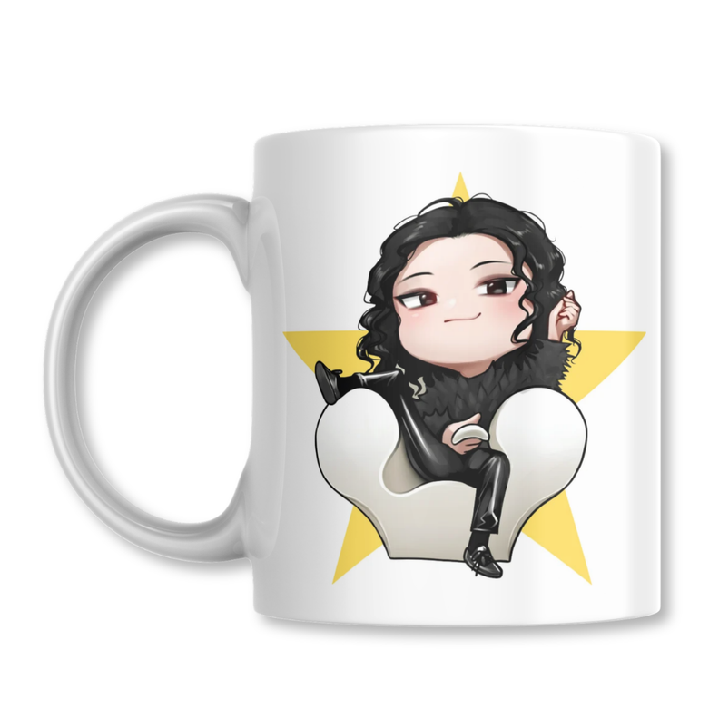 Taza Scream Michael Jackson History Tazon 325ml Blanco