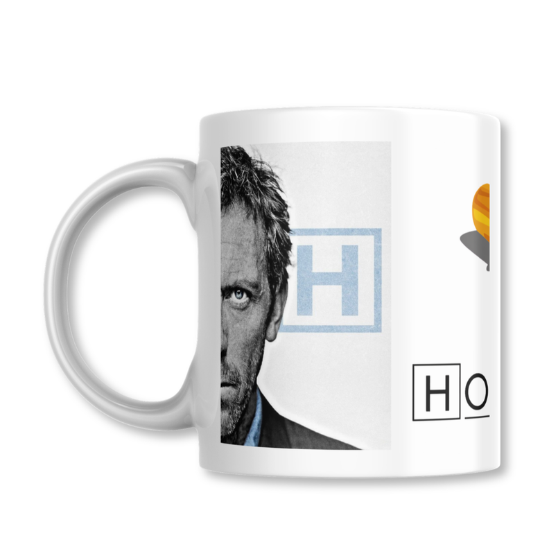 Taza Gregory House Dr House Tazon 325ml Blanco