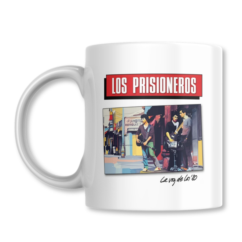 Taza Los Prisioneros Somos el Mejor Pais de Chile Tazon 325ml Blanco