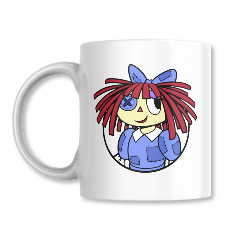 Taza Ragatha The Amazing Digital Circus Tazon 325ml Blanco
