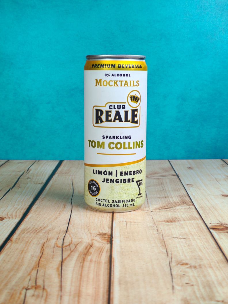 Tom Collins, cocktail sin alcohol, latas de 310 cc, 4 unidades-3