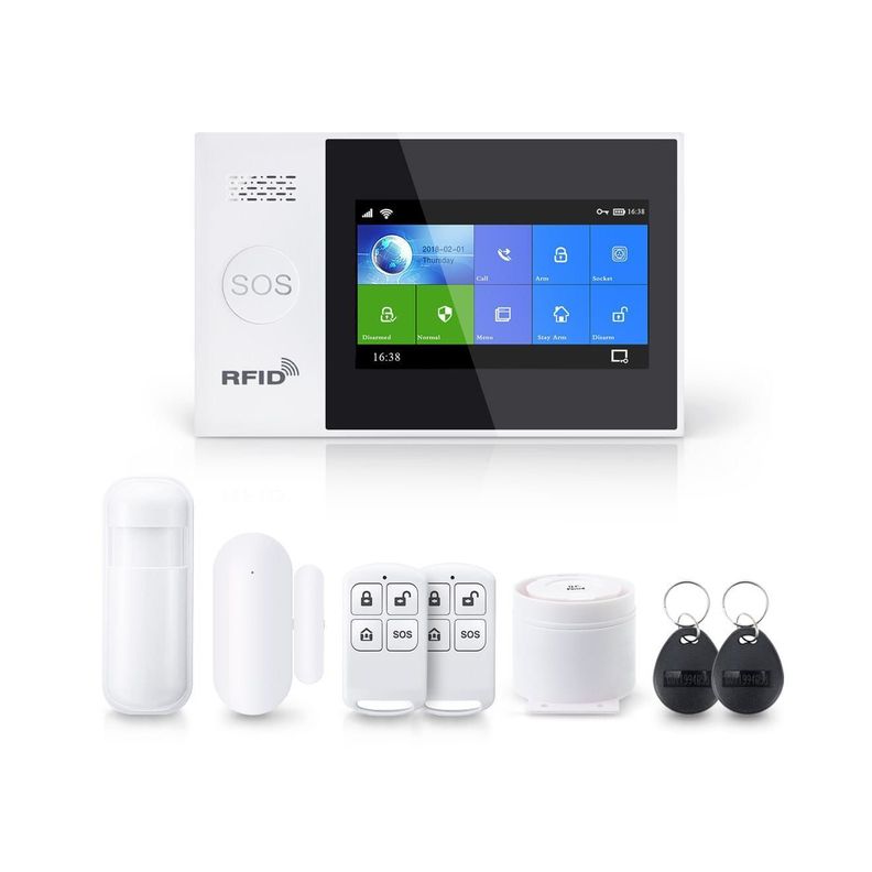 Central De Alarma 4G Inteligente Wifi Touch S30t- HOMOLOGADA-1