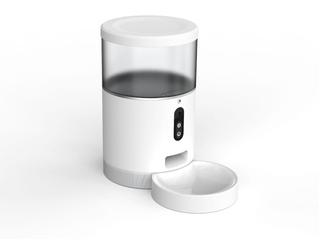 Dispensador de Comida Para Mascotas Wifi Inteligente Con Cámara.-3