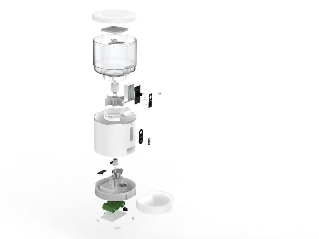 Dispensador de Comida Para Mascotas Wifi Inteligente Con Cámara.-4
