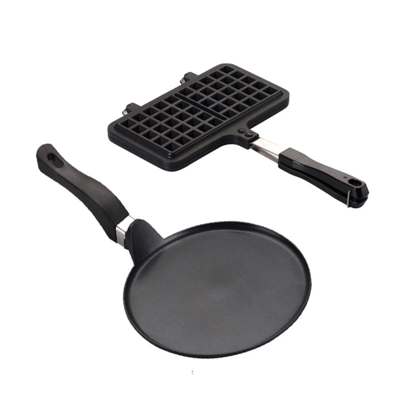 Set Sarten Waffle - Panqueques -1