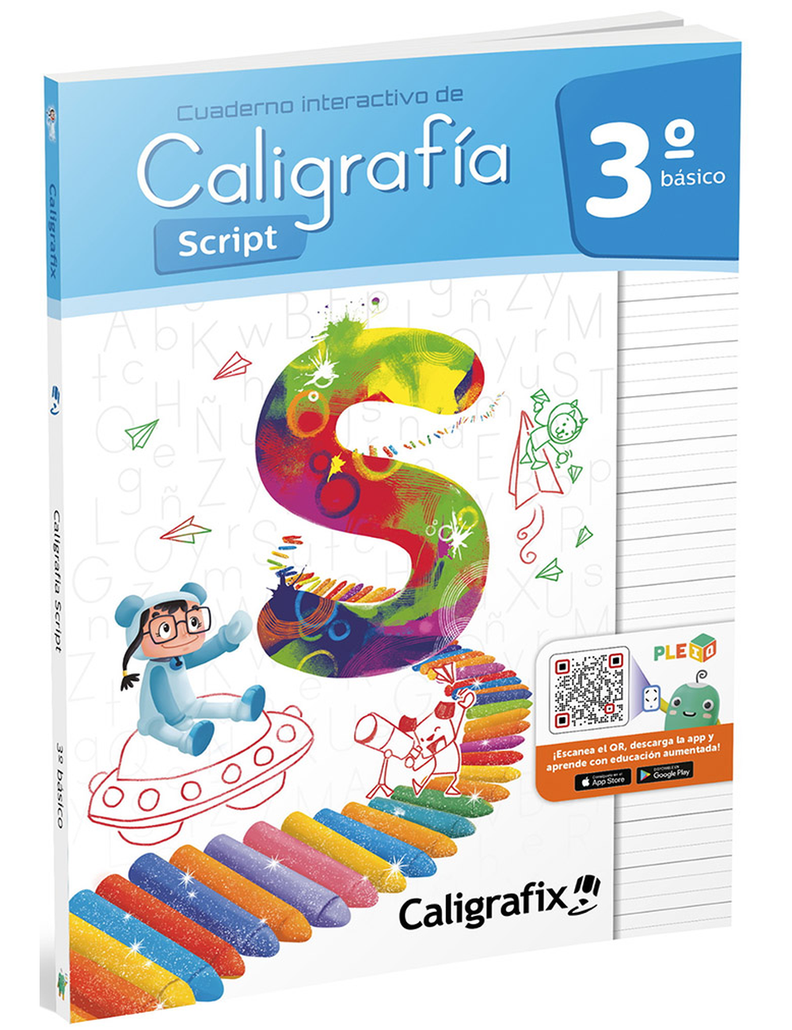 Caligrafía Script 3º Básico Pleiq