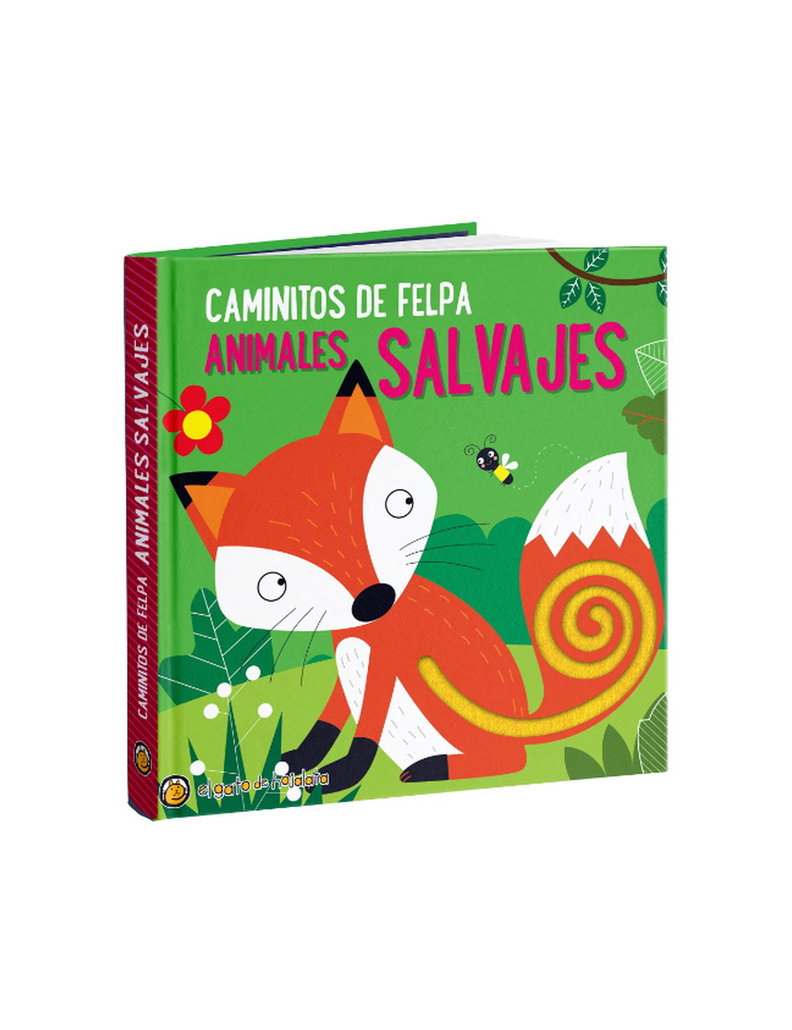 CAMINITOS DE FELPA ANIMALES SALVAJES