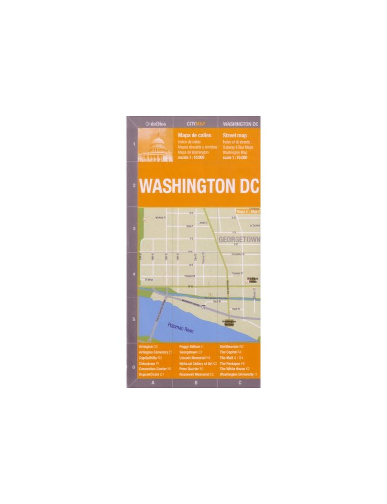 WASHINGTON DC CITY MAP