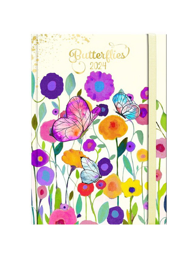 AGENDA BUTTERFLY BOOK 2024