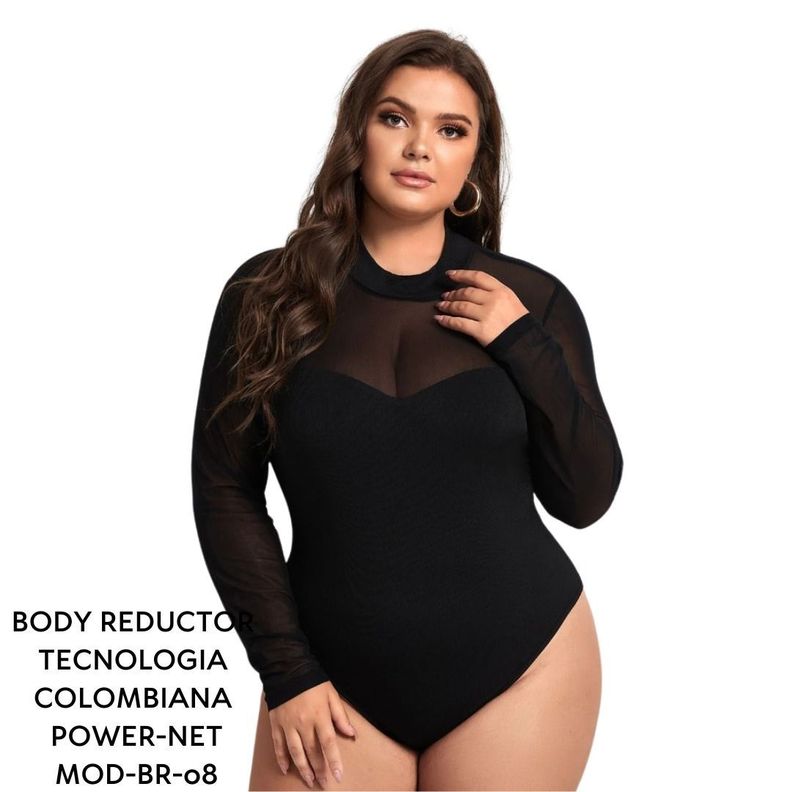 BODY MOLDEADOR TIPO FAJA COLOMBIANA MOD-BR-08-1