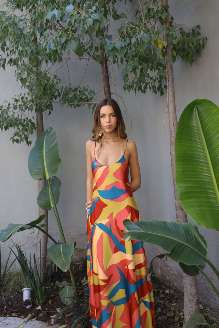 Vestido Menorca Multicolor -0