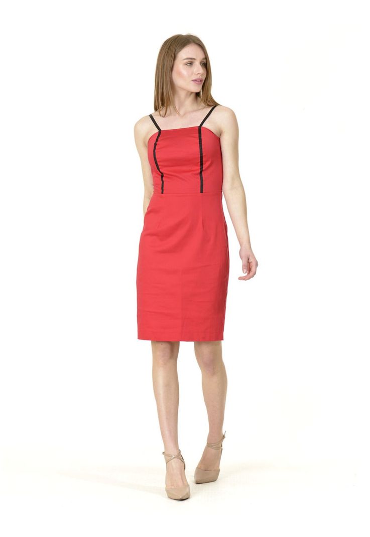 Vestido Pabilo Rojo-0