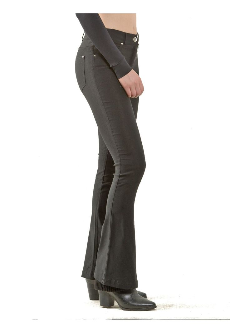 Pantalón Retro Negro-1