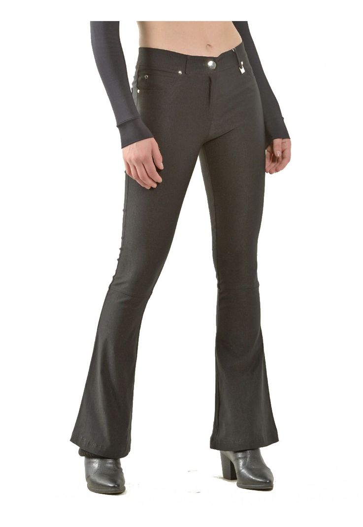 Pantalón Retro Negro-2