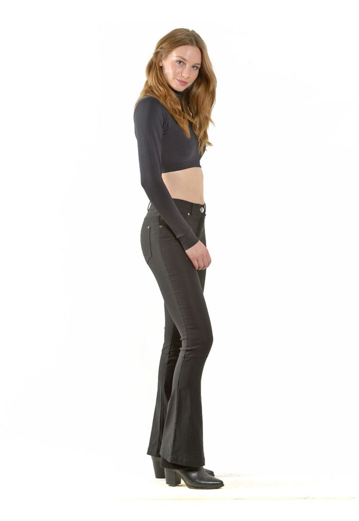 Pantalón Retro Negro-4