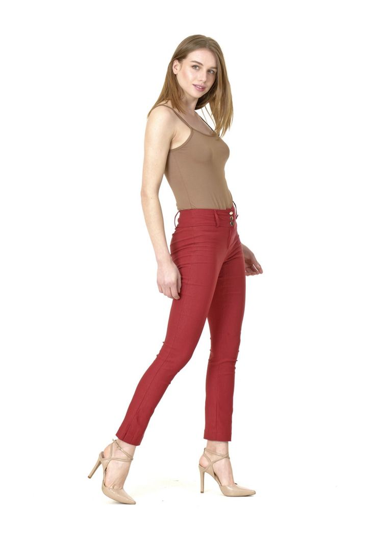 Pantalón Mini Tajalí Burdeo-3