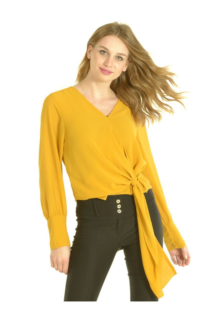 Blusa Giordana Amarillo-0