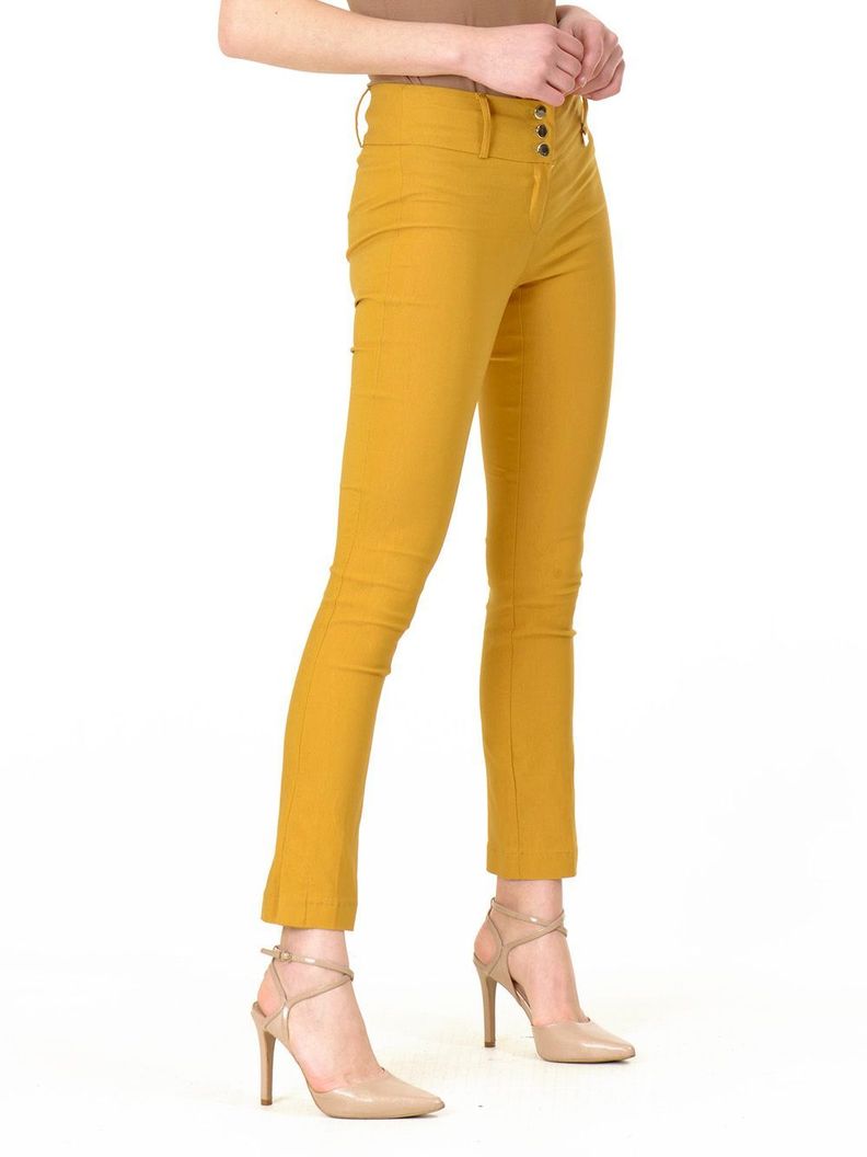 Pantalón Mini Tajalí Mostaza-0