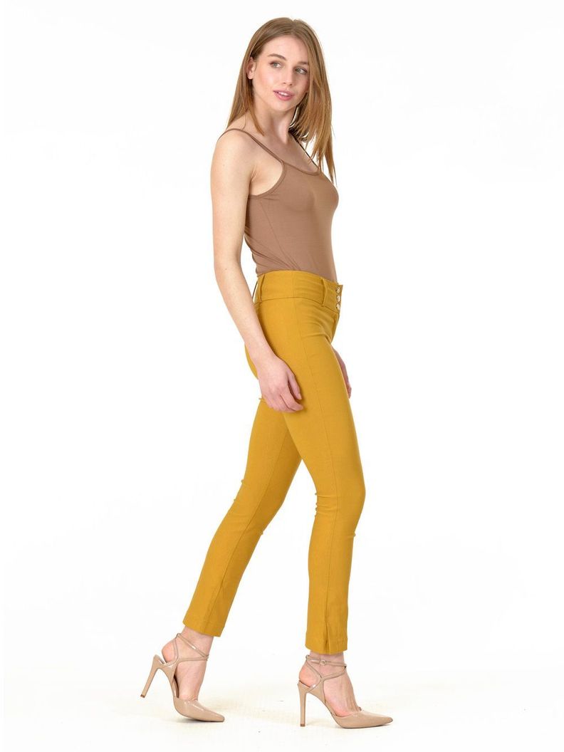 Pantalón Mini Tajalí Mostaza-2