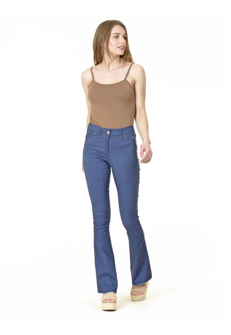 Pantalón Retro Azul-1