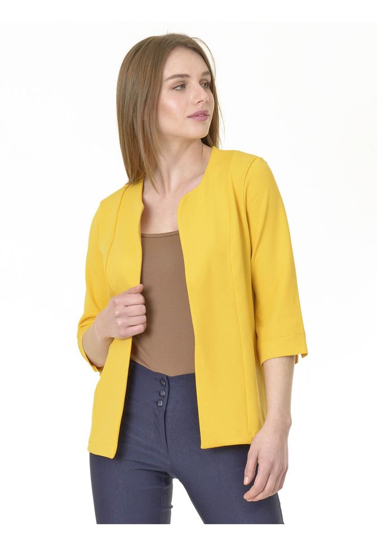 Blazer Natalia Amarillo-0