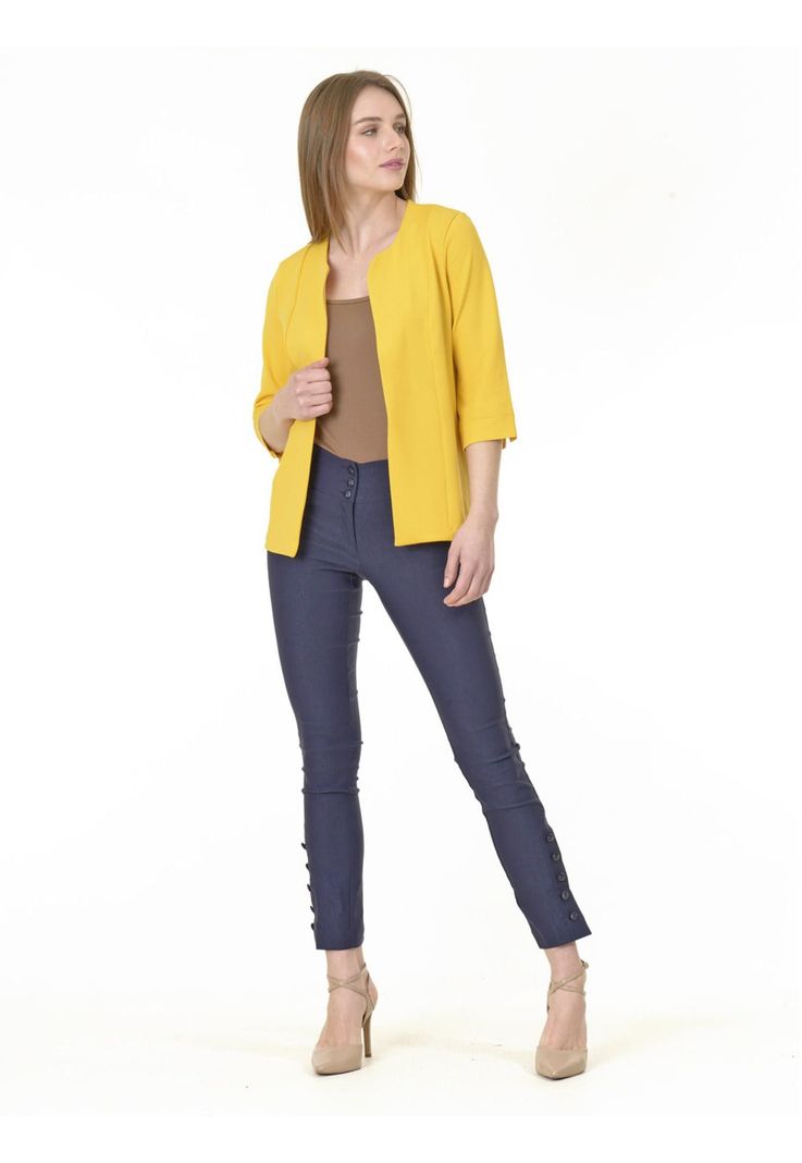 Blazer Natalia Amarillo-1