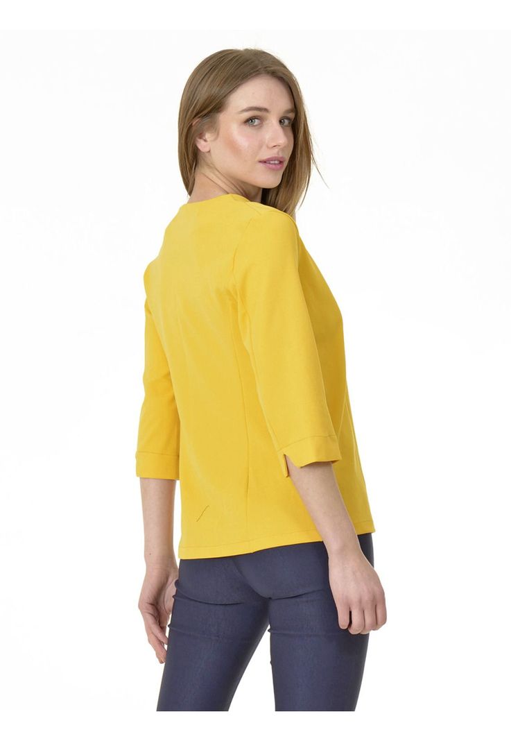 Blazer Natalia Amarillo-4