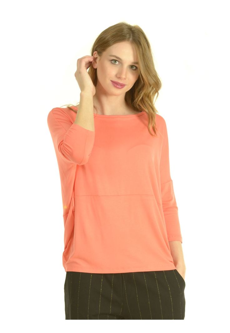 Polera Cuadrada Coral-3