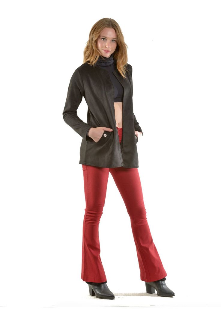 Chaqueta Ojetillos Negro-2
