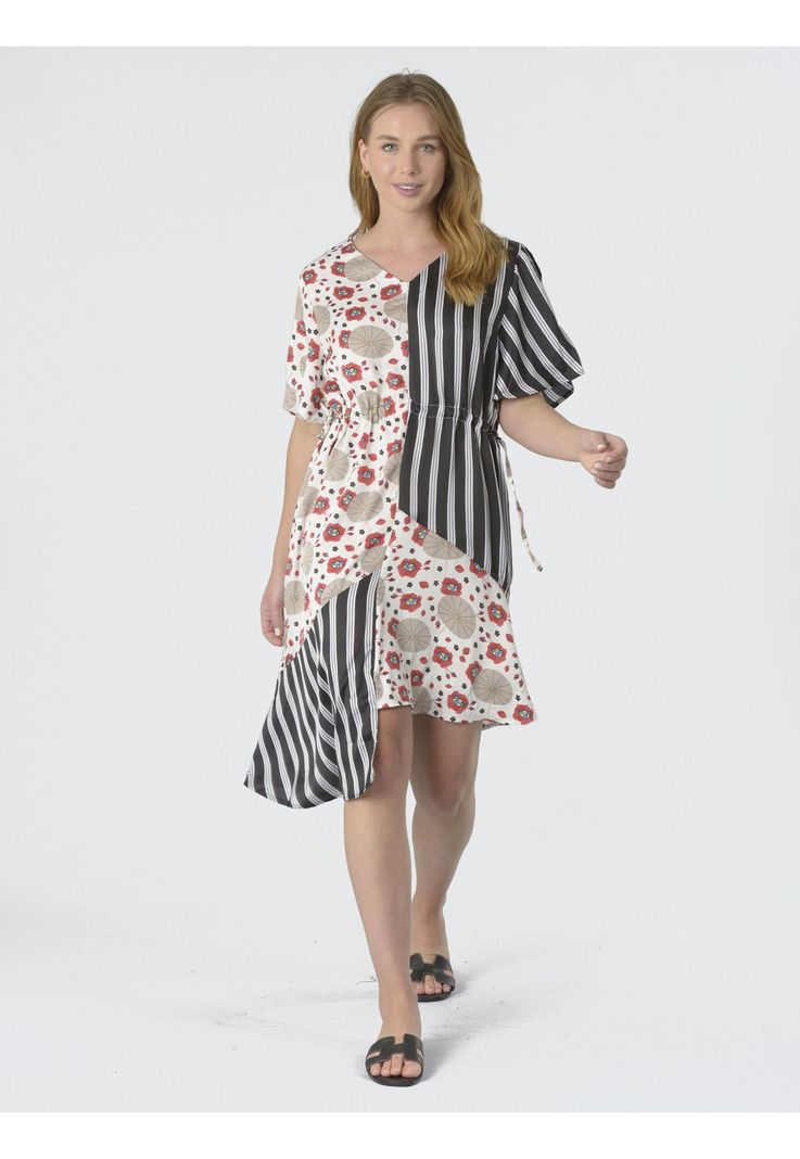 Vestido Desigual Italiano Multicolor-0