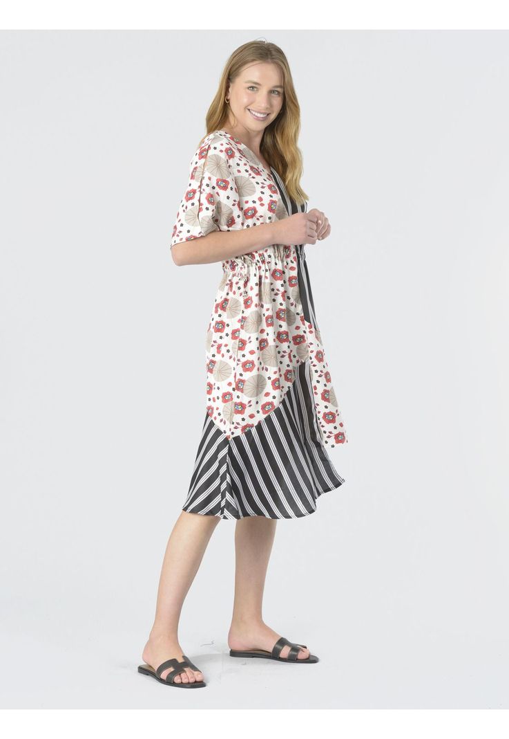 Vestido Desigual Italiano Multicolor-1