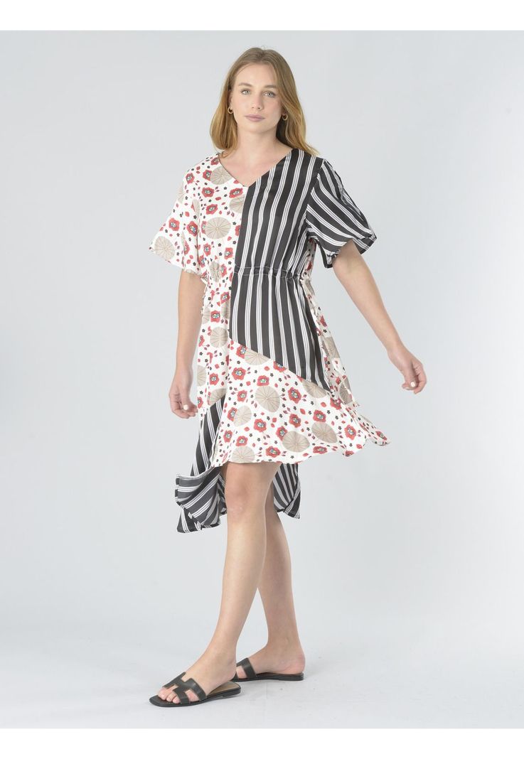 Vestido Desigual Italiano Multicolor-3