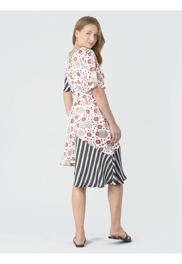 Vestido Desigual Italiano Multicolor-4