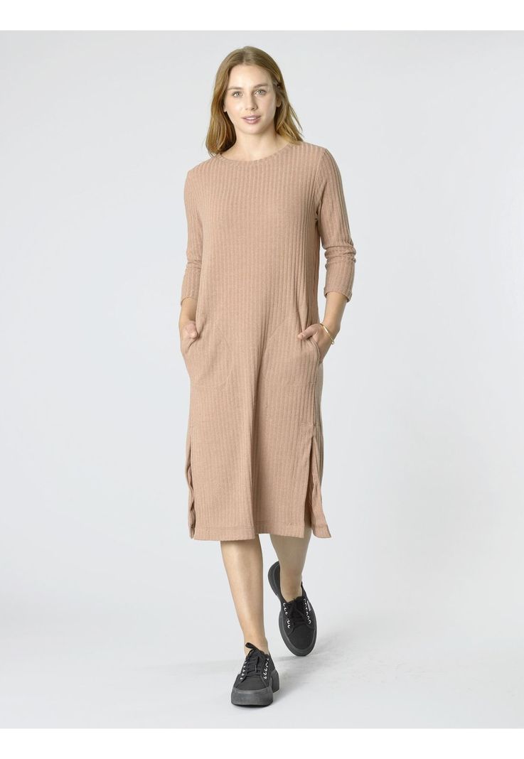 Vestido Lanilla Canutón Beige-0