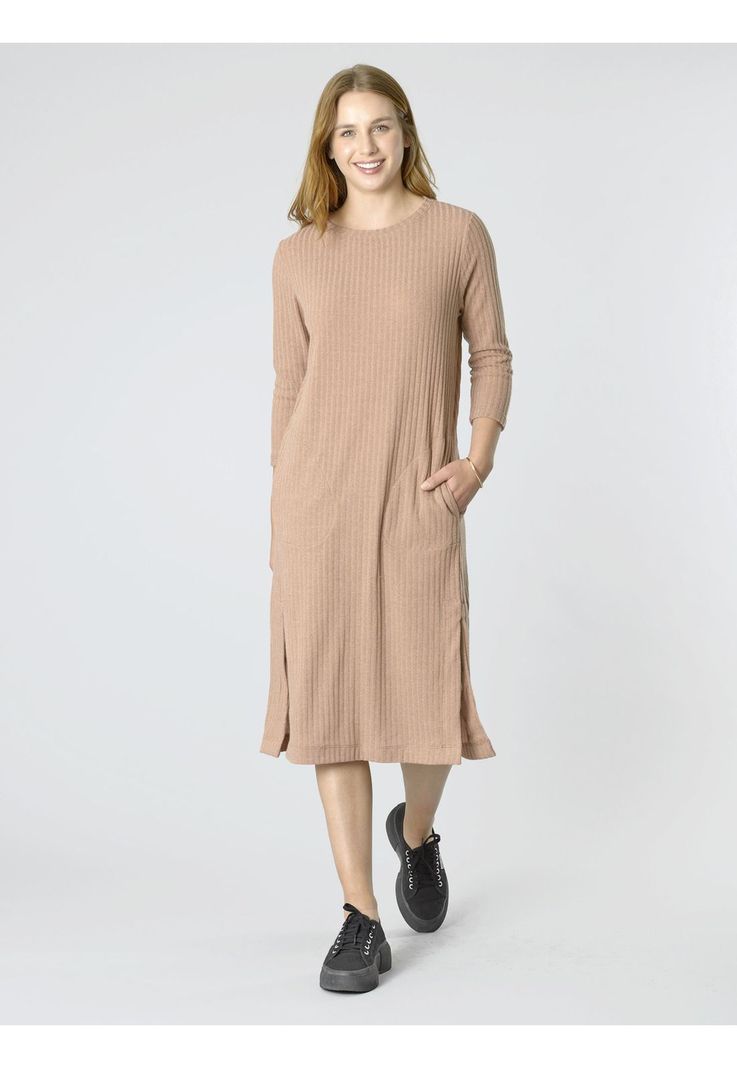 Vestido Lanilla Canutón Beige-2
