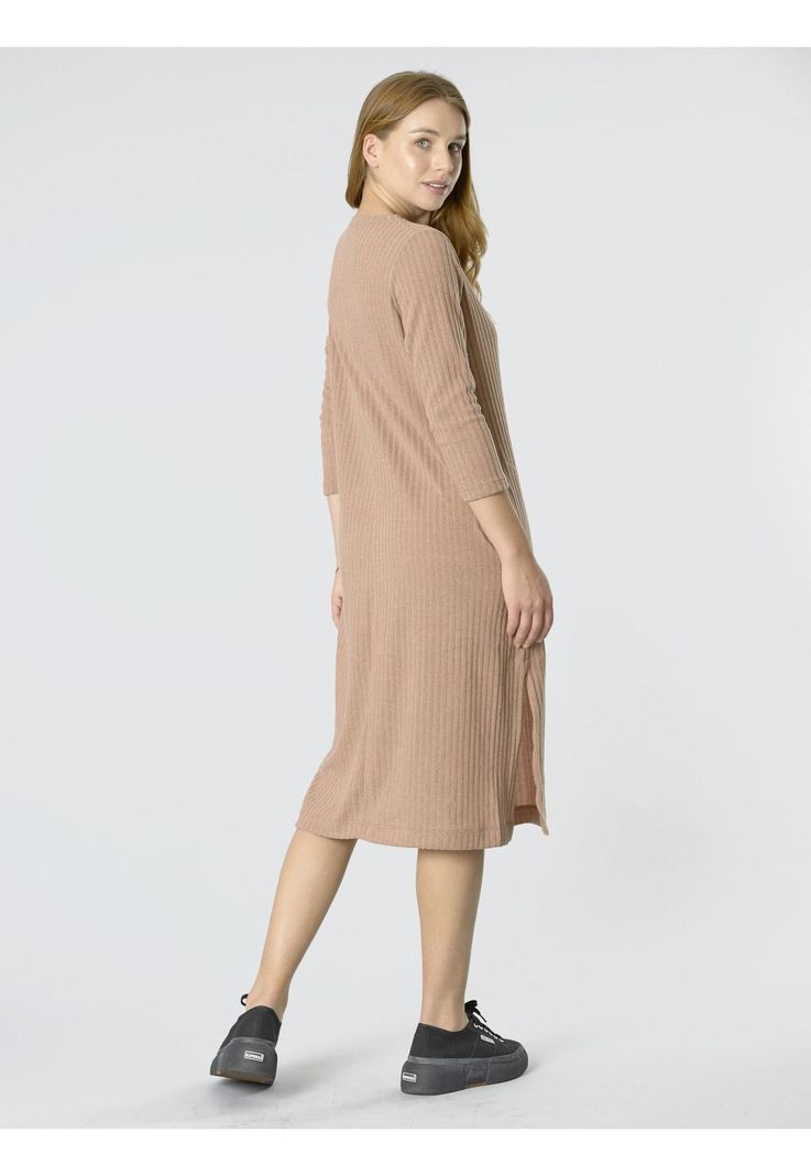 Vestido Lanilla Canutón Beige-3