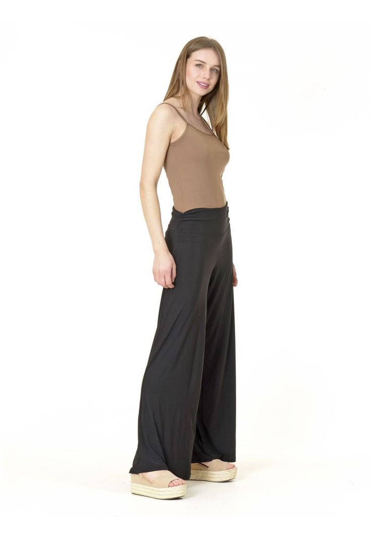 Pantalón Casual Negro-2