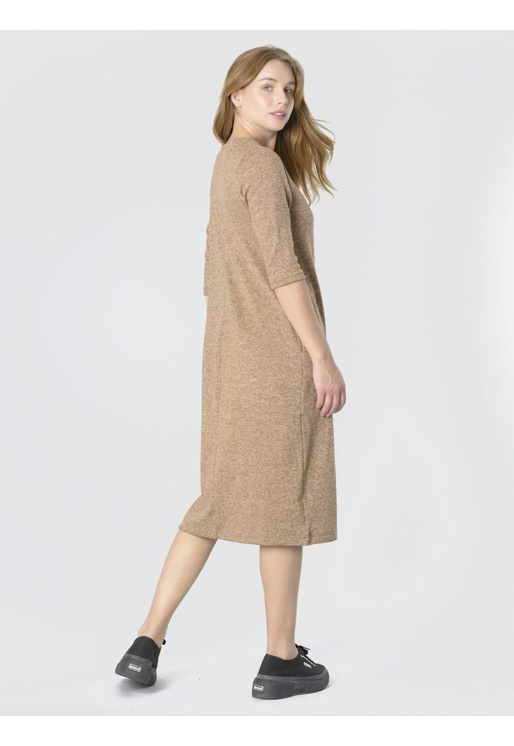 Vestido Lanilla Boho Chocolate-1