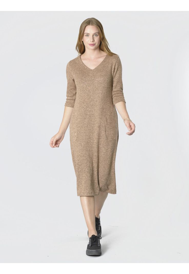 Vestido Lanilla Boho Chocolate-3